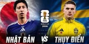 Nhật Bản vs Thụy Điển
