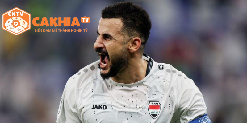 Aymen Hussein là hy vọng lớn nhất của Iraq